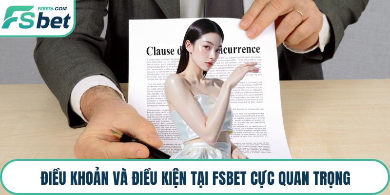 Điều khoản và điều kiện tại FSBET cực quan trọng